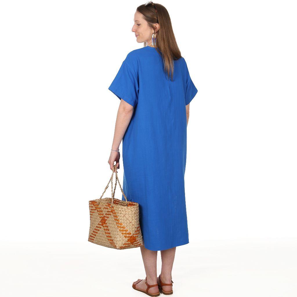 Papierschnittmuster Tunikakleid Frau Ellen XS-XXL